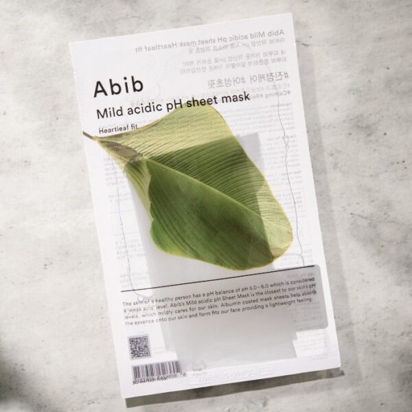 Abib - Mild Acidic pH Sheet Mask Heartleaf Fit