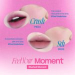 Fwee Lip&Cheek Blurry Pudding Pot + Keyring – Soft Matte Portable Lip & Cheek Color - PK04 Crush 5g - Image 4