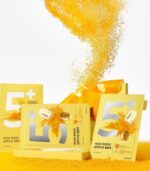 Numbuzin No.5 Vitamin Spotlight Sheet Mask – Brightening Face Mask 27ml - Image 4