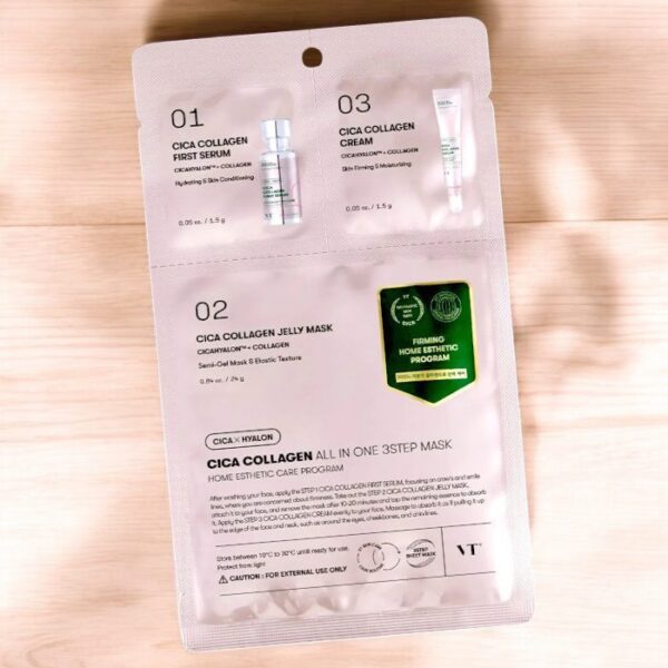 VT Cosmetics - CICA Collagen All In One 3 Step Mask