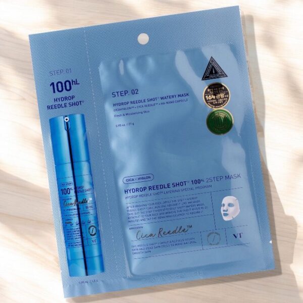 VT Cosmetics - Hydrop Reedle Shot 100hL 2-Step Mask