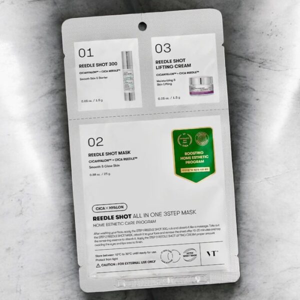 VT Cosmetics - Reedle Shot All In One 3 Step Mask