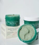 Axis-Y - Mugwort Pore Clarifying Wash Off Pack - Calming Clay Mask for Clear Pores 100ml - Image 2