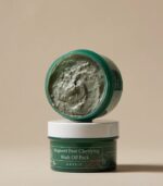 Axis-Y - Mugwort Pore Clarifying Wash Off Pack - Calming Clay Mask for Clear Pores 100ml - Image 4