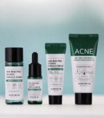 Some By Mi AHA BHA PHA 30 Days Miracle AC SOS Kit – Complete Acne Care Set 30 ml + Toner 30 ml + Serum 10 ml + Cream 20 g