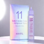 Masil 11 Salon Scalp Care Ampoule Tonic – Lightweight Scalp Treatment - 4pcs*30ml