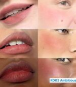 Fwee Lip&Cheek Blurry Pudding Pot + Keyring – Soft Matte Portable Lip & Cheek Color - RD03 Ambitious 5g - Image 2