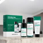 Some By Mi AHA BHA PHA 30 Days Miracle Travel Kit – Complete Exfoliating Set Toner 30 ml + Serum 10 ml + Cream 20 g
