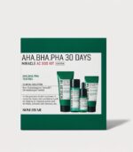 Some By Mi AHA BHA PHA 30 Days Miracle AC SOS Kit – Complete Acne Care Set 30 ml + Toner 30 ml + Serum 10 ml + Cream 20 g - Image 2