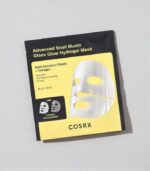 COSRX – Advanced Snail Mucin Glass Glow Hydrogel Mask – Glass Glow Hydrating Mask 1pcs/34g