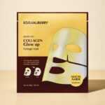 EQQUALBERRY – Collagen Glow Up Hydrogel Mask – Hydrating & Firming Sheet Mask 1pcs /30 g