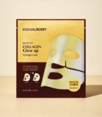 EQQUALBERRY – Collagen Glow Up Hydrogel Mask – Hydrating & Firming Sheet Mask 1pcs /30 g