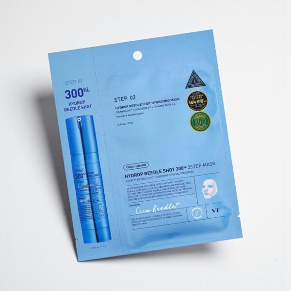 VT Cosmetics - Hydrop Reedle Shot 300hL 2 Step Mask