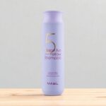 Masil 5 Salon No Yellow Shampoo – Purple Shampoo for Bright, Cool Blonde Hair 300ml