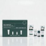 Round Lab Pine Calming Cica Trial Kit – Calming Cica Set for Sensitive, Balanced Skin Cleansing foam 30ml + Toner 20ml + Ampoule 10ml + Cream 20ml