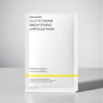 Genabelle Glutathione Brightening Ampoule Mask – Brightening Sheet Mask for Clear, Luminous Skin 1pcs/25ml