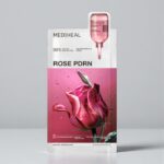 Mediheal Rose PDRN Essential Mask Healthy Glow – Radiance Sheet Mask for Luminous Skin 1pcs/24ml